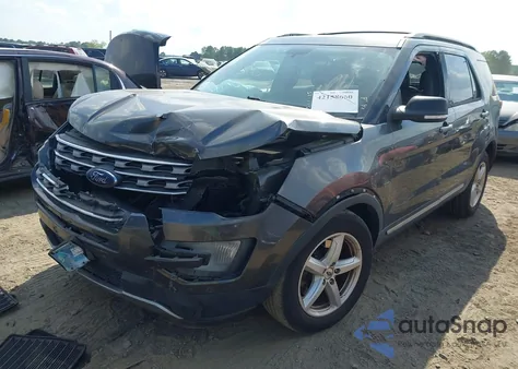 2017 Ford Explorer Xlt z USA, uszkodzony, nr VIN 1FM5K8D89HGC44162